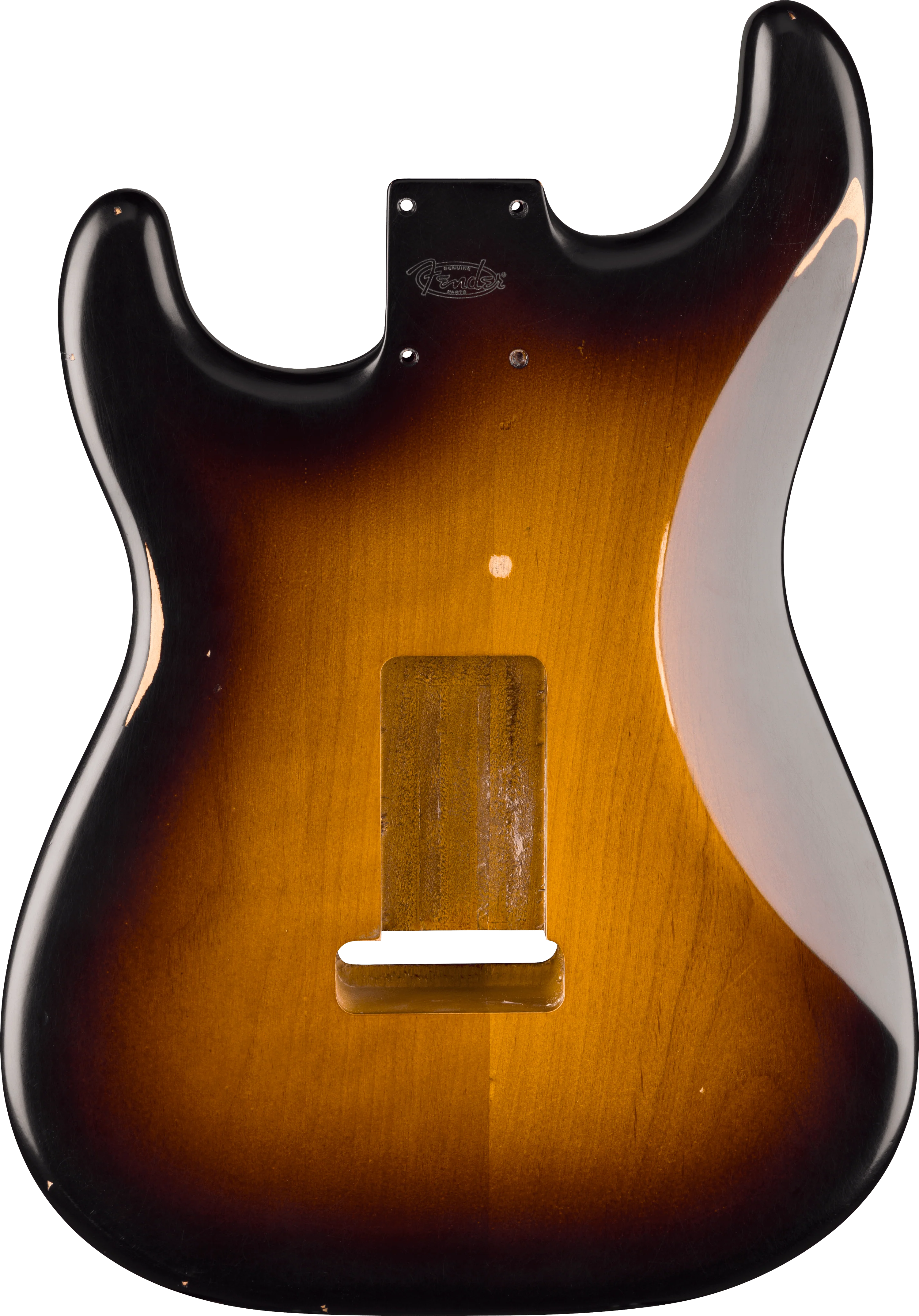 Road Worn® 50's Stratocaster® SSS Alder Body, 2-Tone Sunburst - Image 2