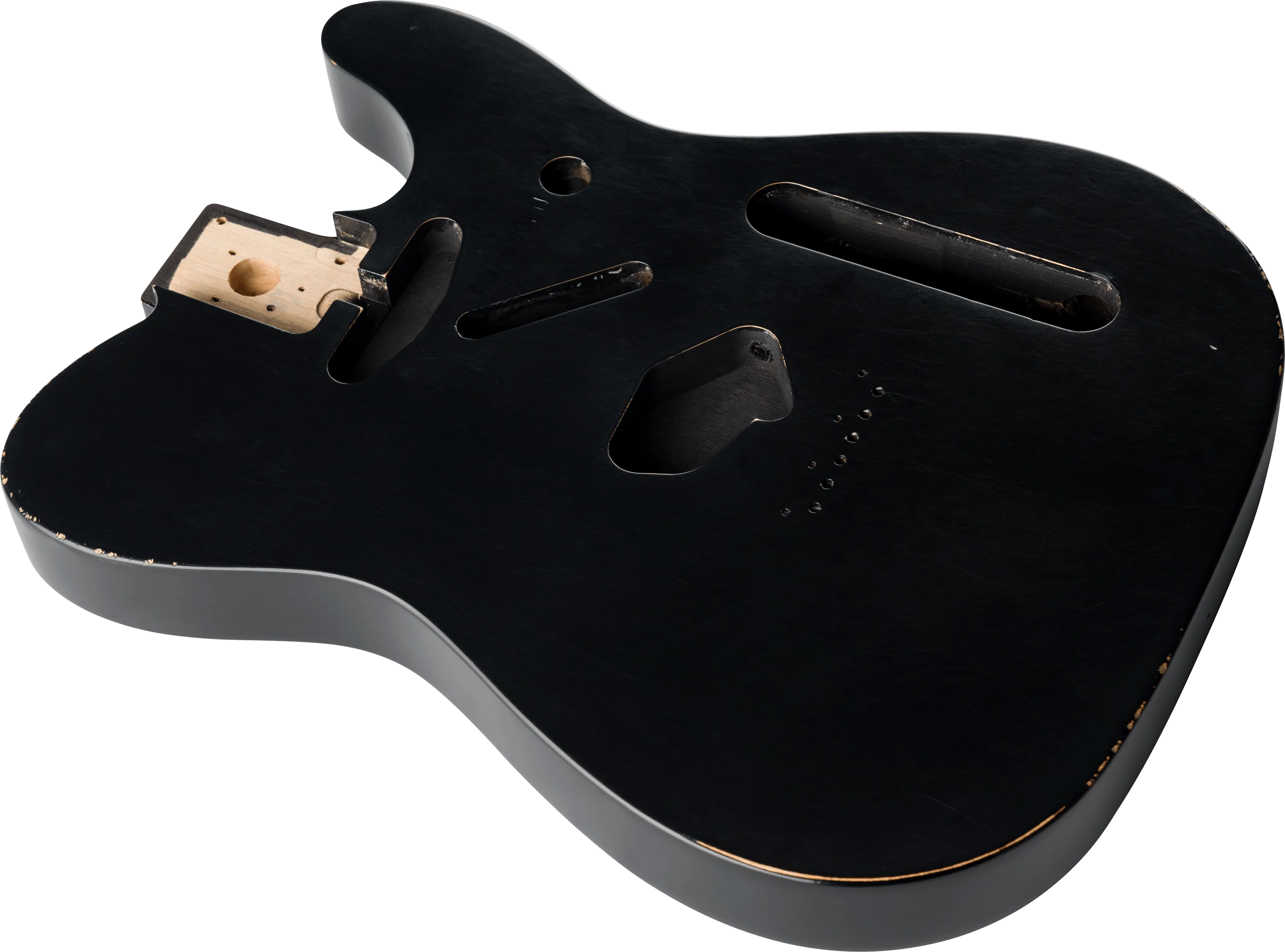 Road Worn® 50's Telecaster® SS Alder Body, Black - Image 3