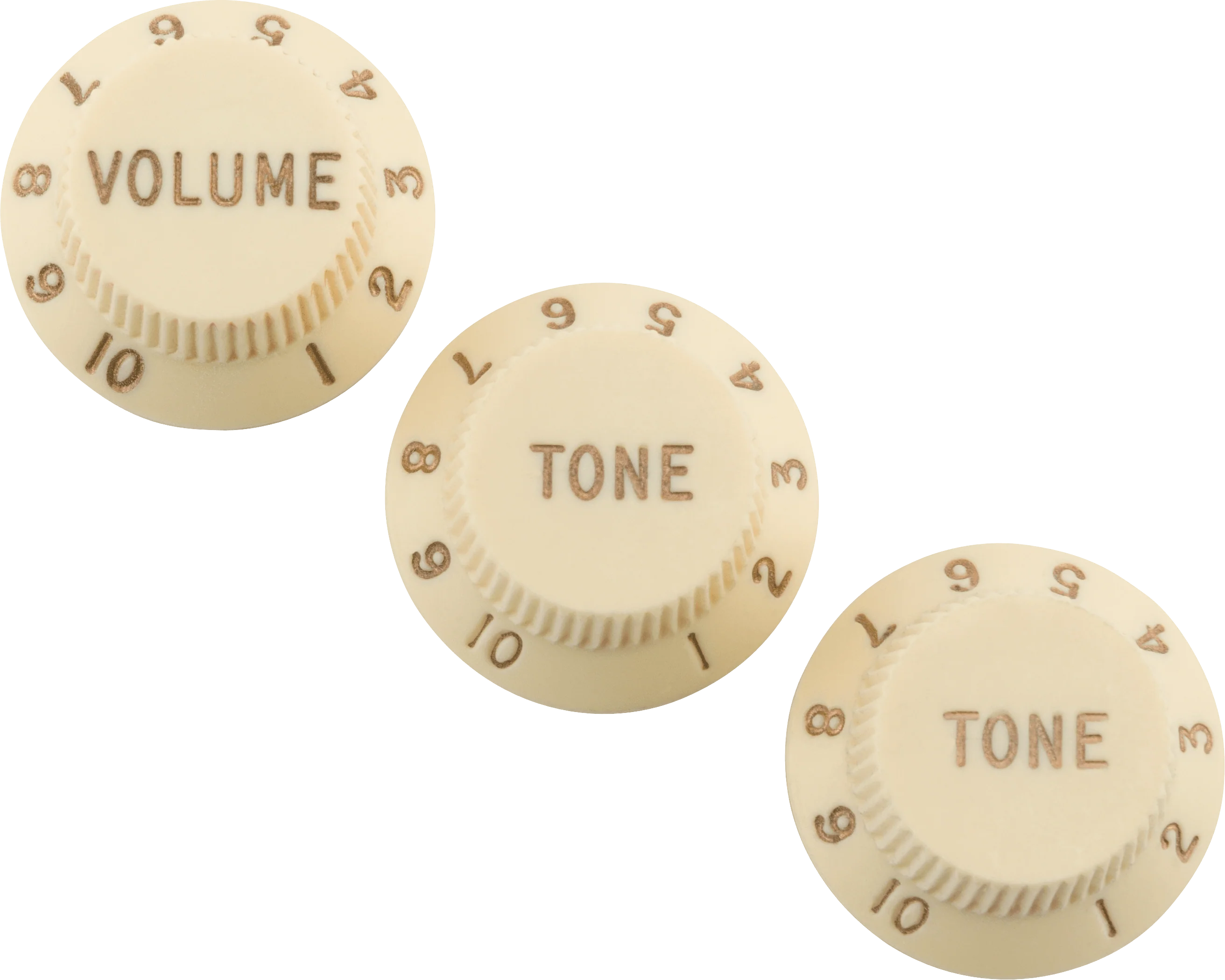Road Worn Strat Knob Set