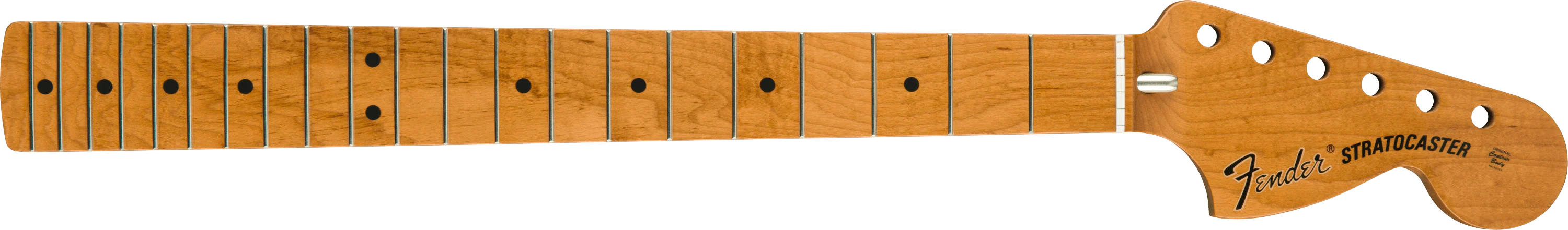 Roasted Maple Vintera® Mod '70's Stratocaster® Neck, 21 Medium Jumbo Frets, 9.5", "C" Shape