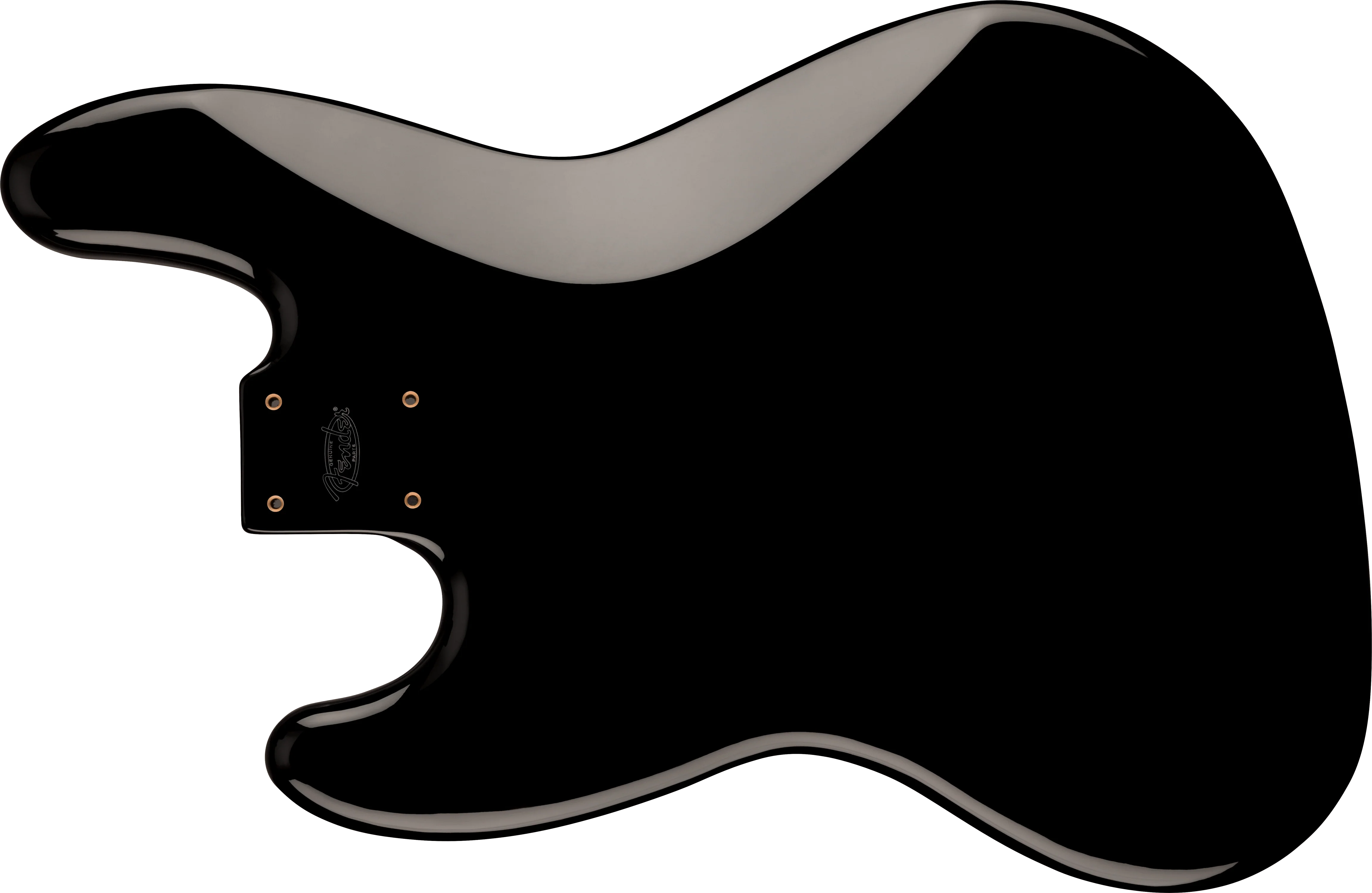 Standard Series Jazz Bass® Alder Body - Black - Image 3