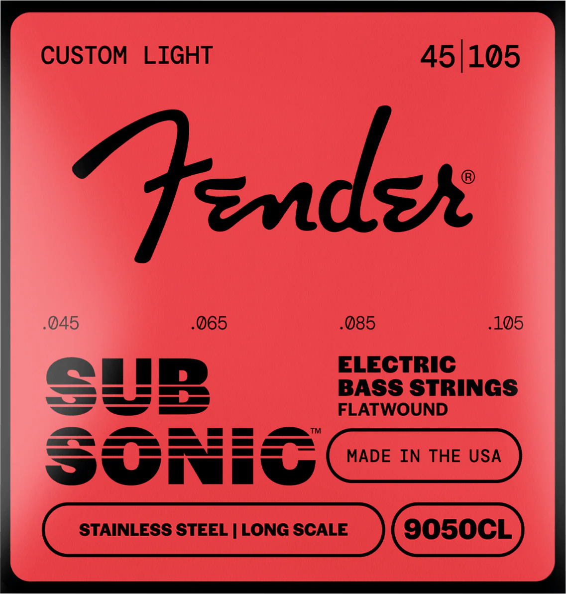 SubSonic™ 9050 Flatwound Stainless Steel Bass Strings - Image 4
