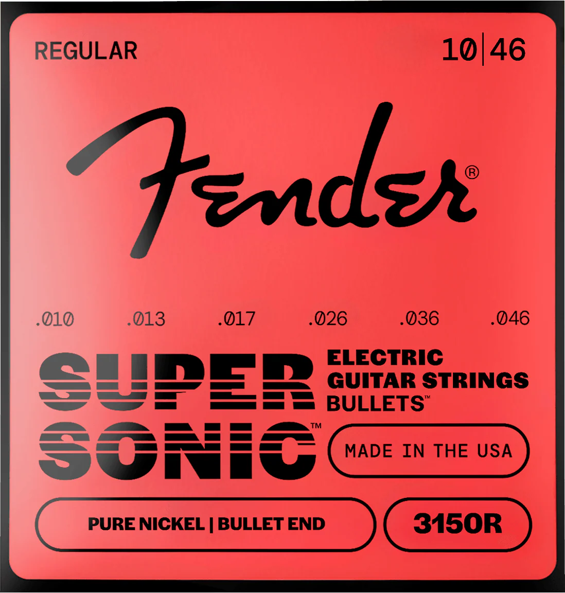 SuperSonic™ Bullets™ 3150 Pure Nickel Guitar Strings - Image 5