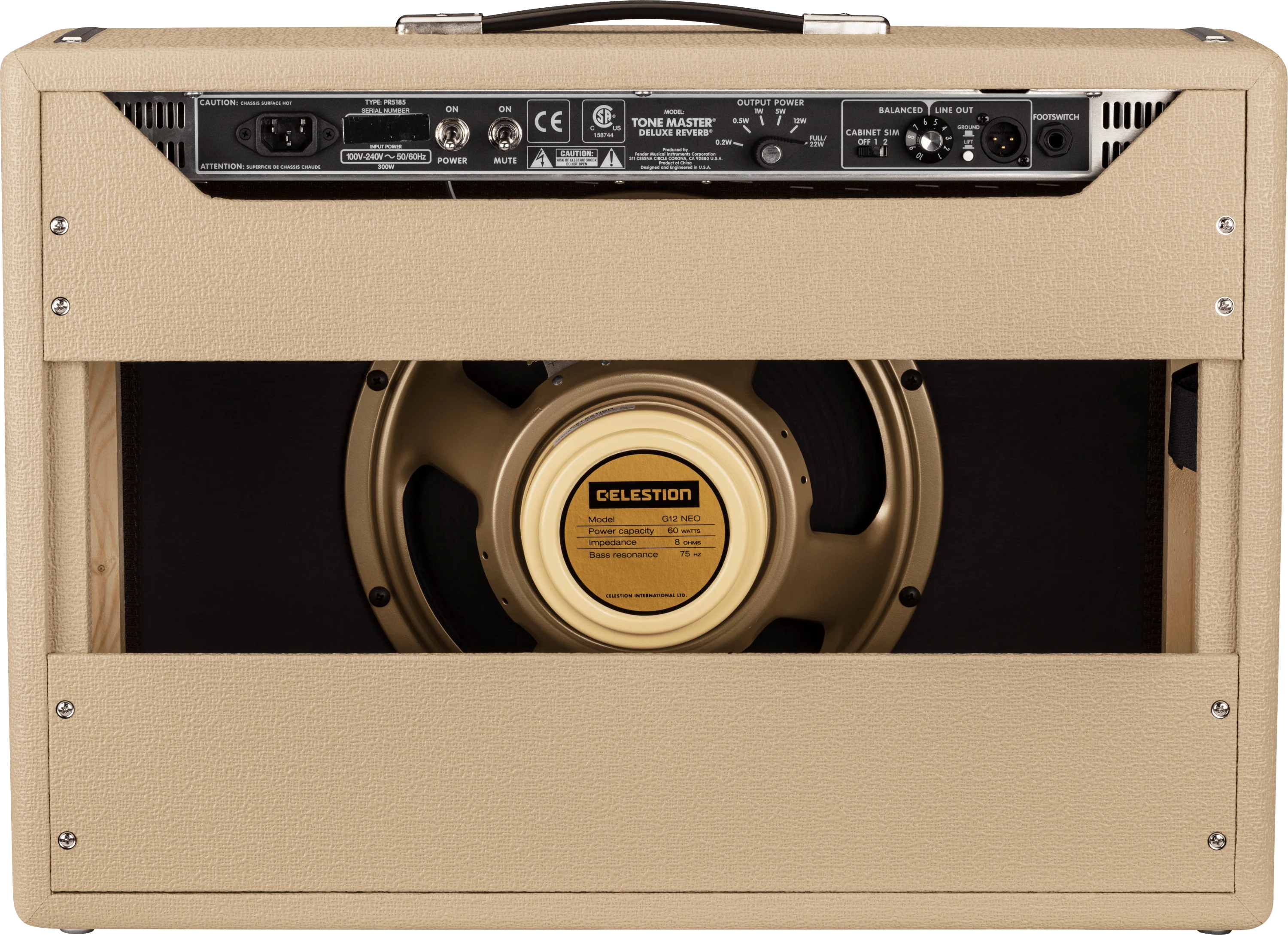 Tone Master® Deluxe Reverb® Blonde - Image 2