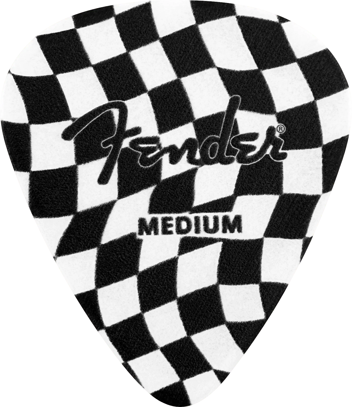 Wavy Checkerboard 351 Celluloid Picks (8)