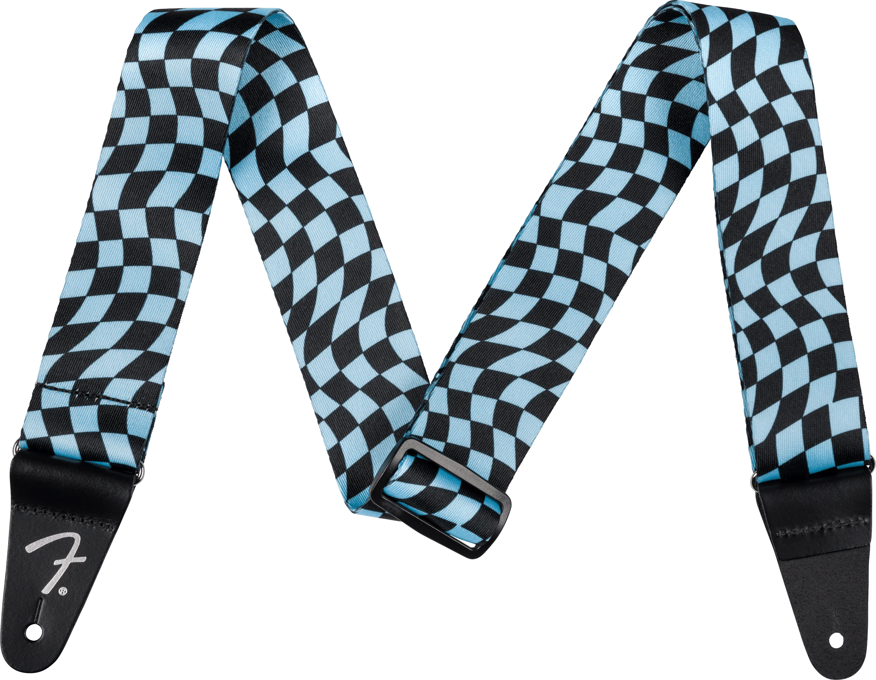 Wavy Checkerboard Polyester Strap - Image 5